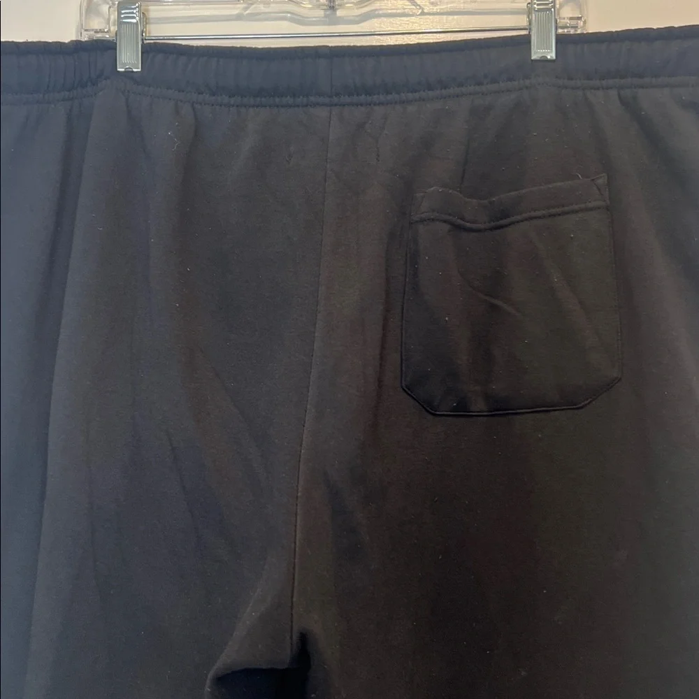 Polo by Ralph Lauren Men's Black Joggers with Red Logo size 2XL.